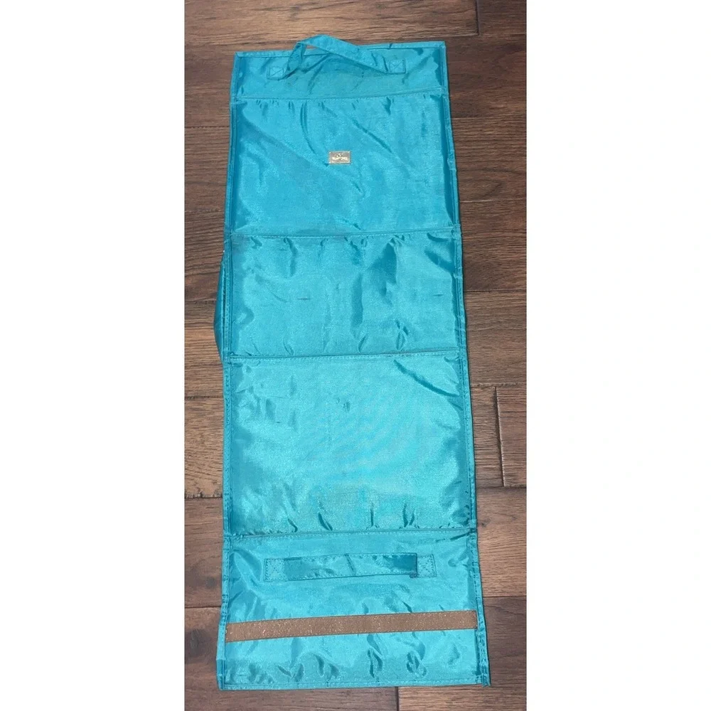 JM New York Travel Organizer‎ Teal Makeup Toiltery Bag